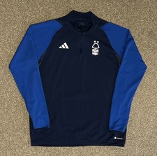 Nottingham Forest 1/4 Zip Adidas Training Top, Large, Excellent Condition