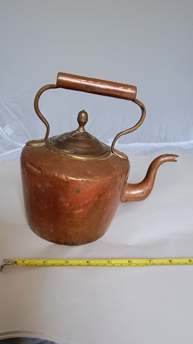 Antique copper and brass