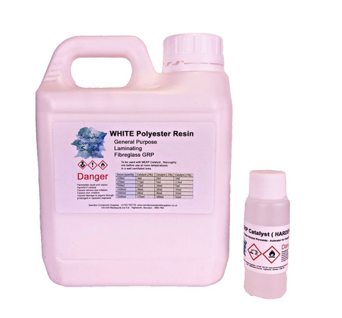 White resin 1kg - white,