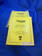 Triumph Replacement Parts Catalogue 3TA 5ta T90 T100 S/S From H32465 1964 Year