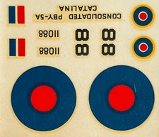Airfix  Decals :  1/72 scale 