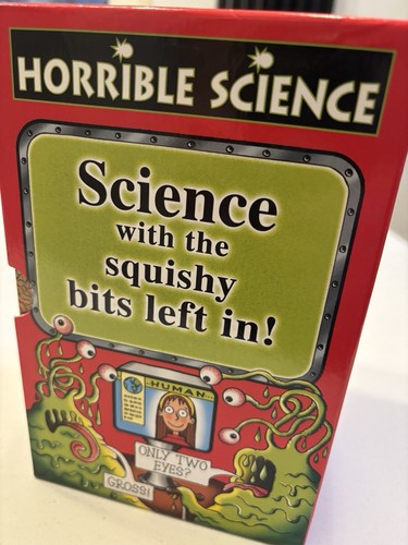 Horrible science book boxed - book,