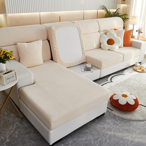 1pc jacquard sofa slipcover - jacquard,