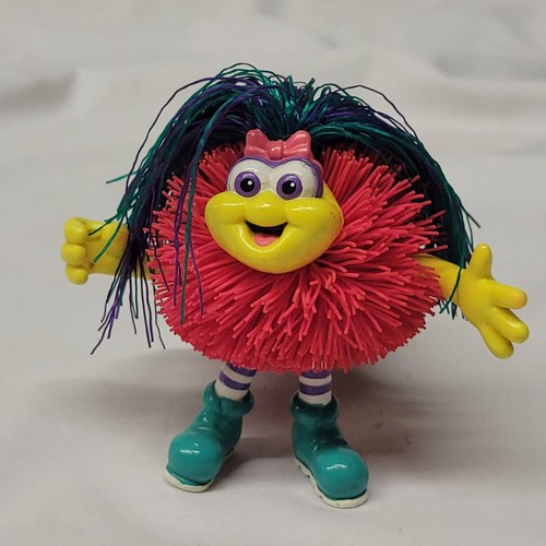 Vintage 1995 koosh - ball, figure