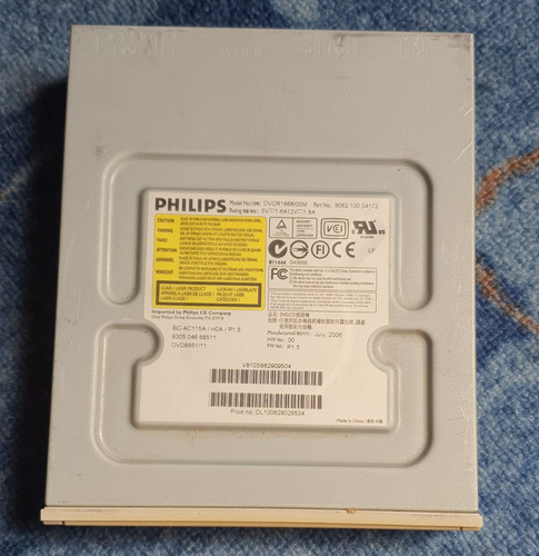 Philips dvdr1688 00m ide - philips, dvdr1688/00m