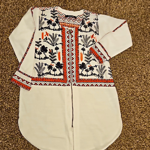 Khaadi white embroidered - khaadi,