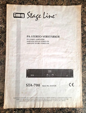 Img stage line sta 700 - line, pa