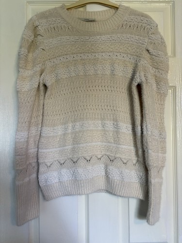Ladies white cream jumper - ladies,