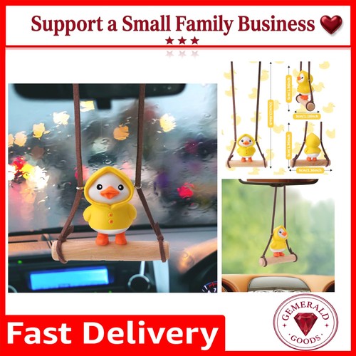 Charming 6x5cm swinging duck - 6x5cm,