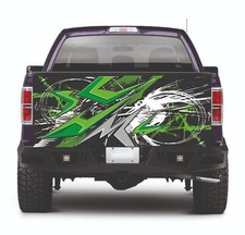 Tailgate truck wrap printed