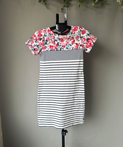 Joules white navy floral - navy,