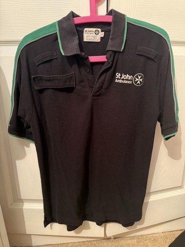 John ambulance black green - st,