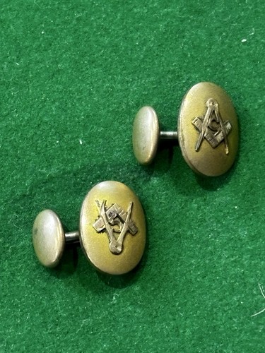Masonic cufflinks - masonic,