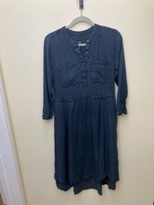 GAP Denim Shirt Dress XS Blue