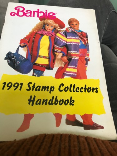 1991 vintage barbie stamp - barbie,