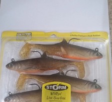 Storm Sea Fishing 5 Shads 16cm 60g 5pcs. Cod Ling Halibut Boat Wreck Spinning 