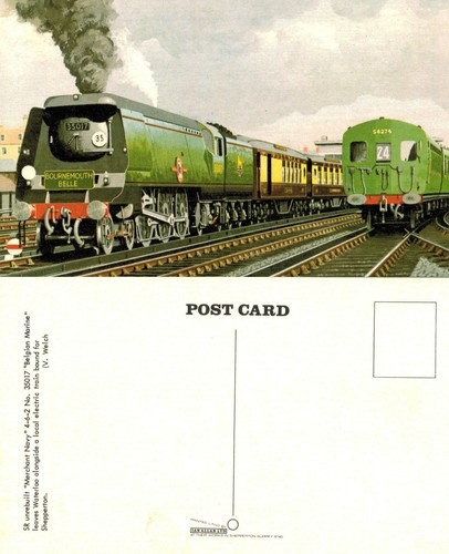 Vintage postcard sr - vintage,