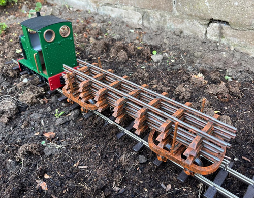 Garden railway peat - railway,
