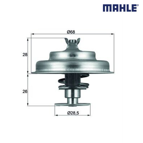 Thermostat coolant mahle tx - mahle,