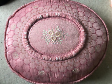 VINTAGE BOUDOIR PILLOW/CUSHION 1920S 1930S EMBROIDERED