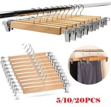 5-20x Natural Wooden Trouser