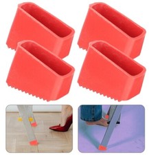 Step Ladder Foot Shoe Kit Replacement 4Pcs Ladder Non Slip Feet Rubber
