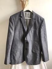 BUTLER AND WEBB Mens Blue Suit