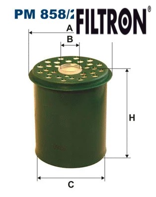Fuel filter 858 filtron - fuel, 858/2