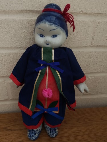 Oriental chinese blue - oriental, white