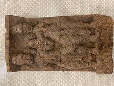 Antique Indian wood carving