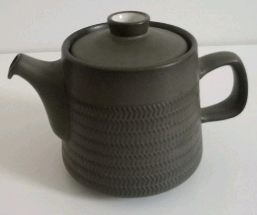 Denby chevron teapot vintage - denby,