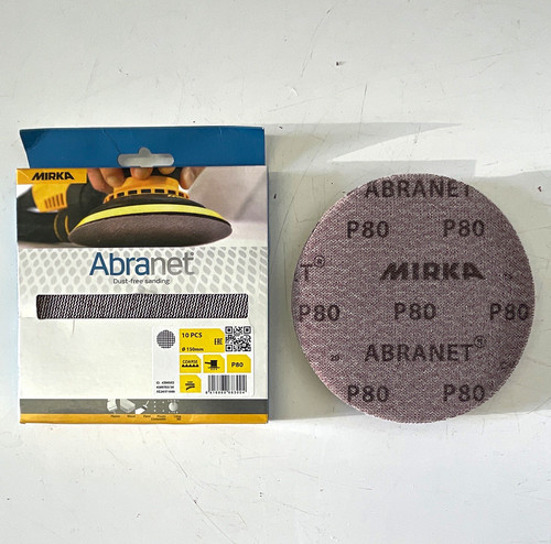 Mirka abranet p80 - coarse, 150mm