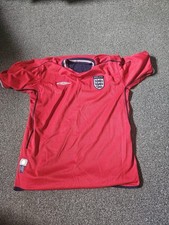 England Vintage Football Shirt