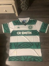 Celtic Retro 1993/1995 Home Shirt CR Smith Retro 90s Classic Size L BNWT Rare