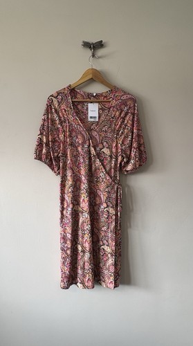 Next paisley wrap style dress - wrap,