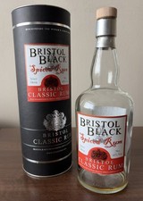 Bristol Black Spiced Empty Rum