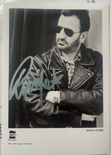 ORIGINAL RINGO STARR SIGNED