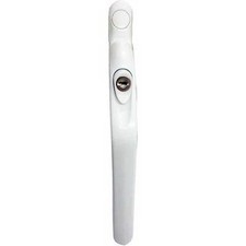 Vita UPVC Espagnolette Window Handle Spindle Furniture Lock INLINE White