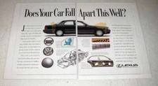 1992 Lexus LS 400 Car Ad -
