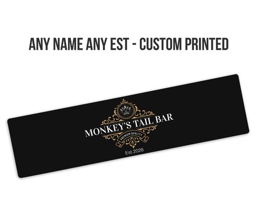 Personalised bar runner - personalised, ideal