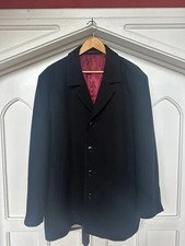 Pierre Cardin Black Wool Blend