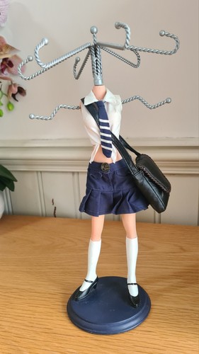 Anime school girl figurine - school,