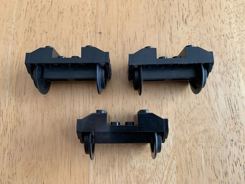 Lego black train wheels - wheels, rc