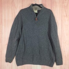 Aran Mens Troyer Sweater 2XL