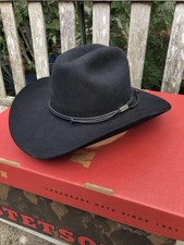 Genuine Stetson Carson Hat 6 3/4" 54cm - Western Cowboy Hat