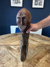 Antique Hand Carved African Or