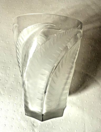 Lalique fern vase 13cm - fern,