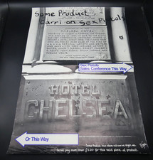 Sex Pistols Some Product Carri On "Hotel Chelsea" Promotional Poster 1979 Virgin