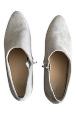M&S women's beige suede ankle