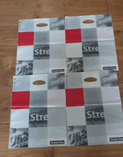 4new streets one plastic carrier bags